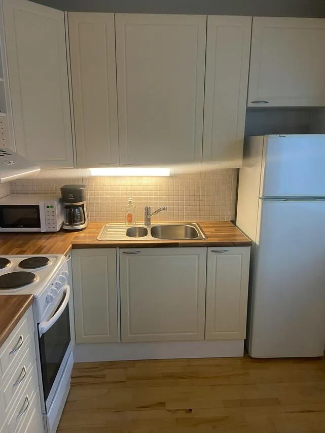 Köök - Studio Apartment with Balcony in Seinäjoki