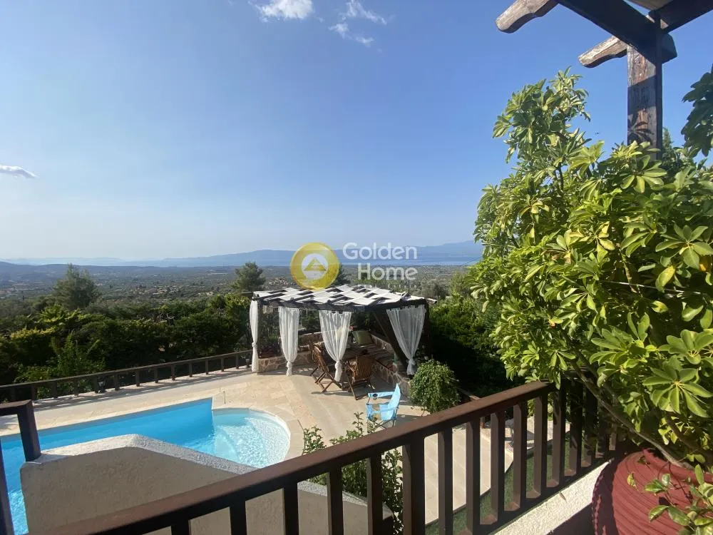 Piscine - Independent Mezzanine with Panoramic View in Amarynthos