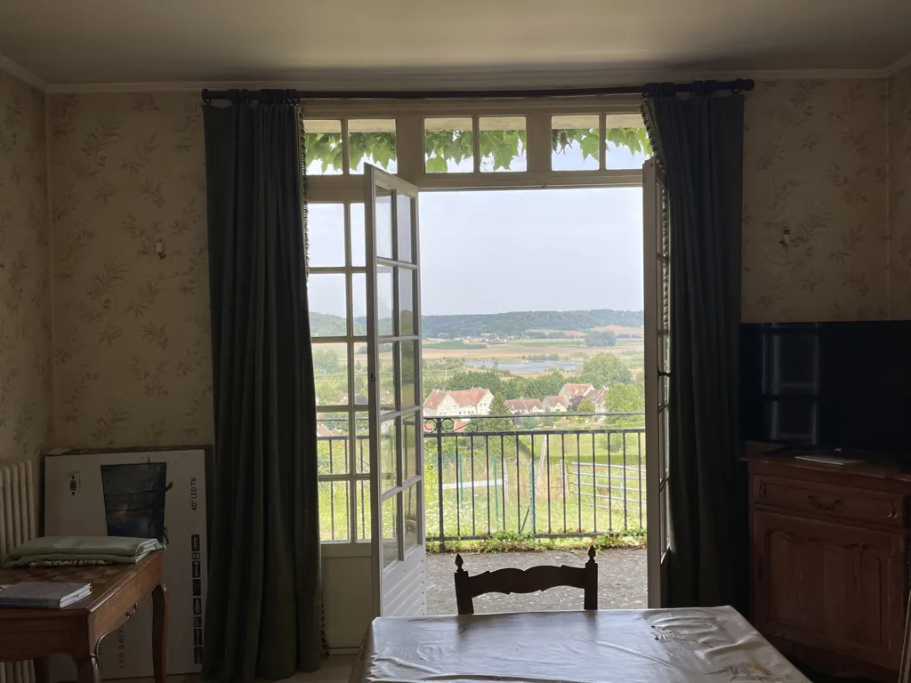 Séjour - Maison de Pays à Rénover avec Vue Campagne à Pierrefonds