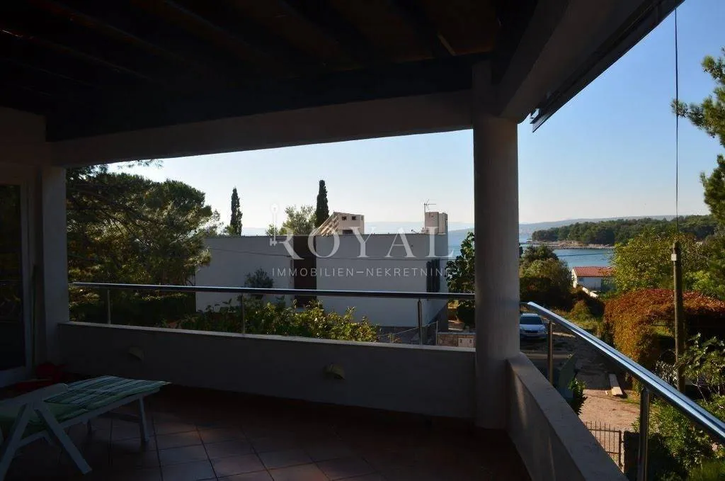 Terrace - Family House with Seafront Access in Punat