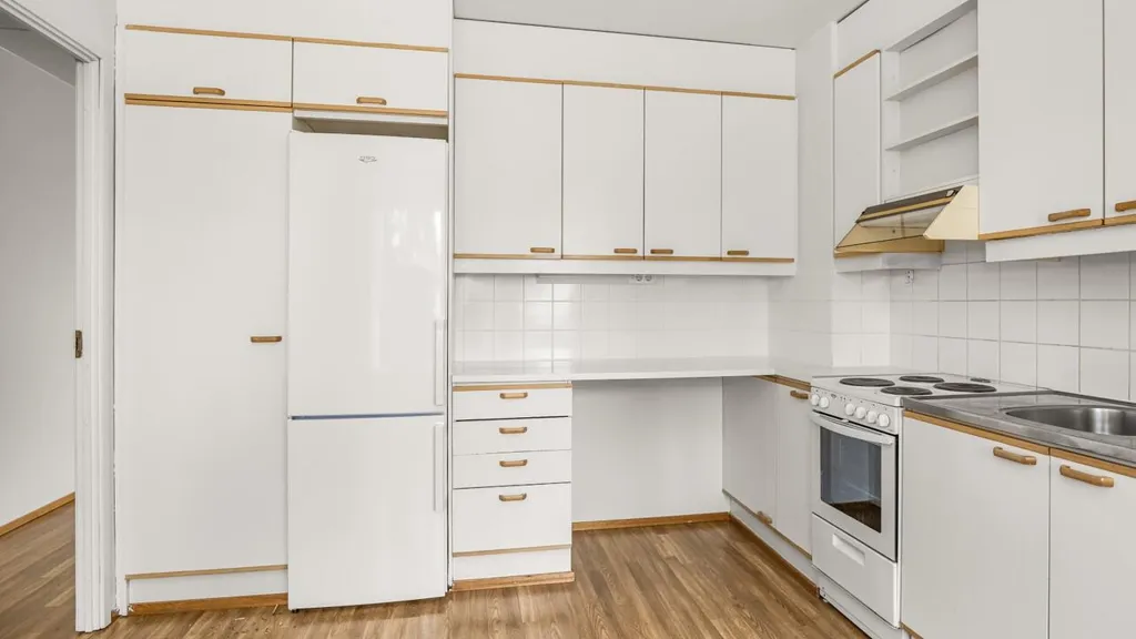 Cucina - Spacious Rental Flat with Sauna in Vuosaari, Helsinki