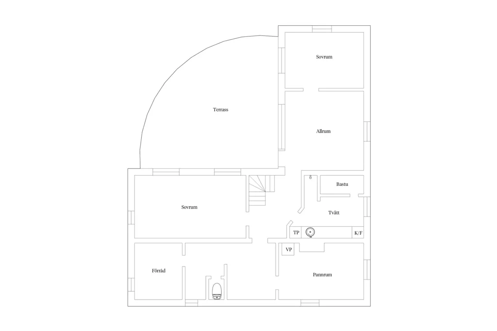 Plan - 40s Villa with Garden in Enebyberg