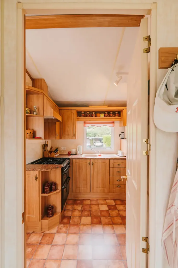 Cucina - Stacaravan with Garden in Tremelo Baal