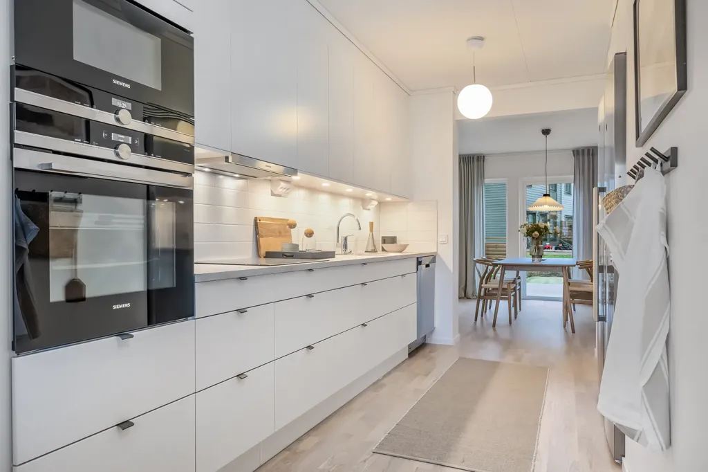 Köök - Apartment with Garden in Norrköping