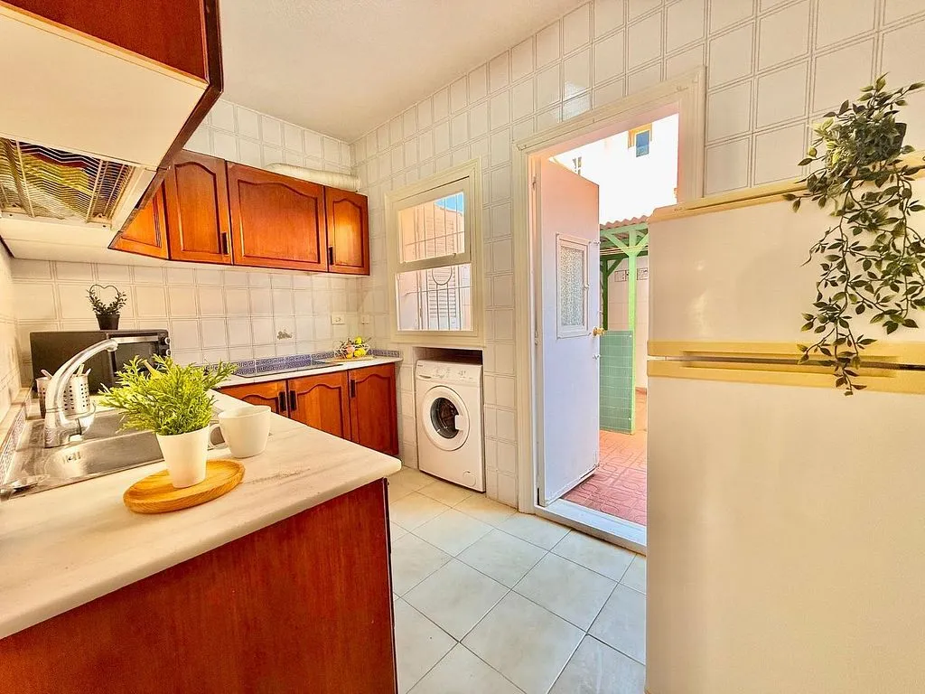 Cuisine - Duplex with Terrace and Garden in Lo Pagán