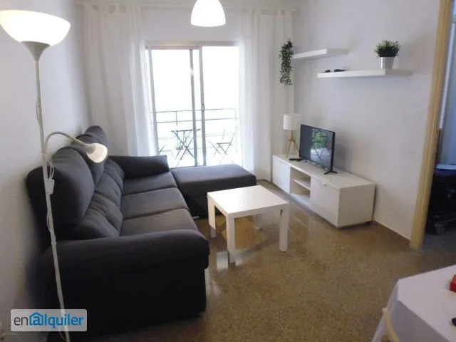 Soggiorno - Student Flat with Terrace in Algirós
