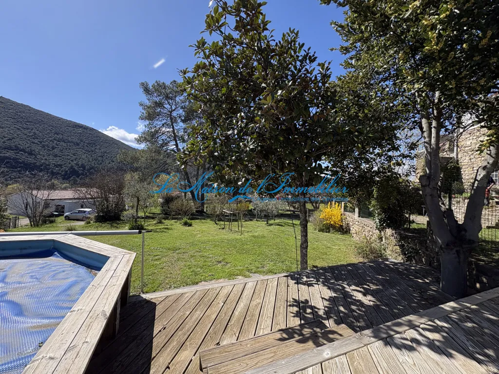 Piscine - Mas en pierres avec piscine et gîtes à Les Mages