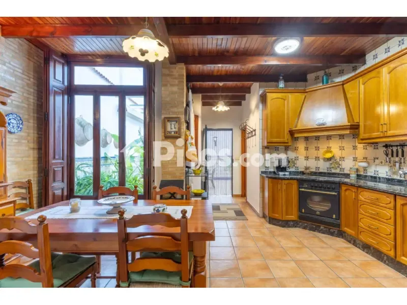 Kitchen - Restored Rustic House with Garden in Carcaixent
