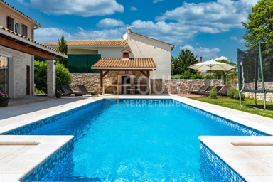 Pool - Villa with Pool in Labin