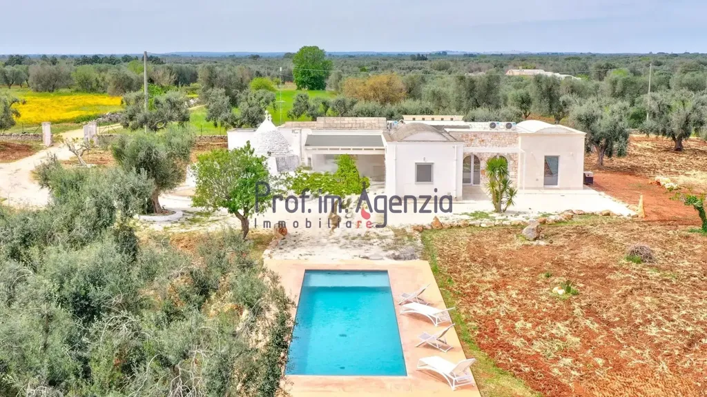 Vue aérienne - Villa with Pool in San Vito dei Normanni