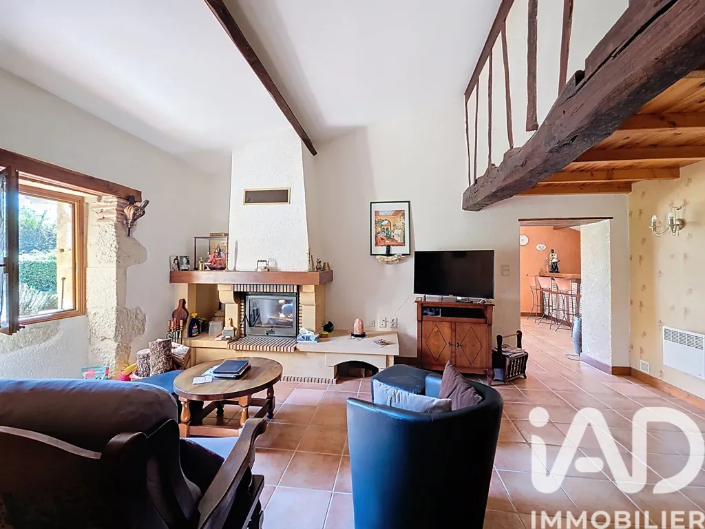 Séjour - Maison de caractère avec terrasses à Le Brouilh-Monbert