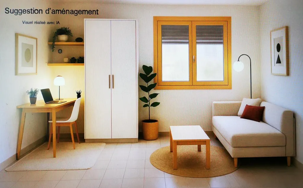 Elutuba - Bright Studio with Double Orientation in Croix-Rousse