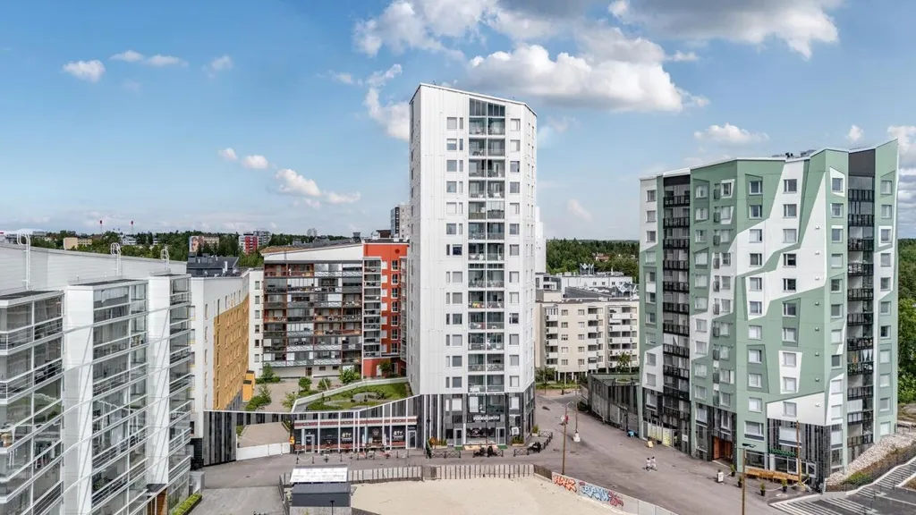 Vue aérienne - Apartment with Balcony in Myyrmäki, Vantaa