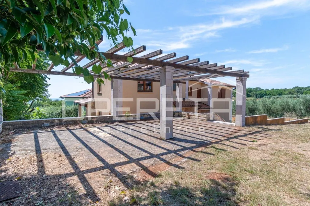 Terrasse - Semi-Detached House with Sea View in Poreč