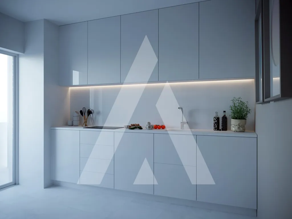 Köök - T2 Apartment with Modern Amenities in Aveiro