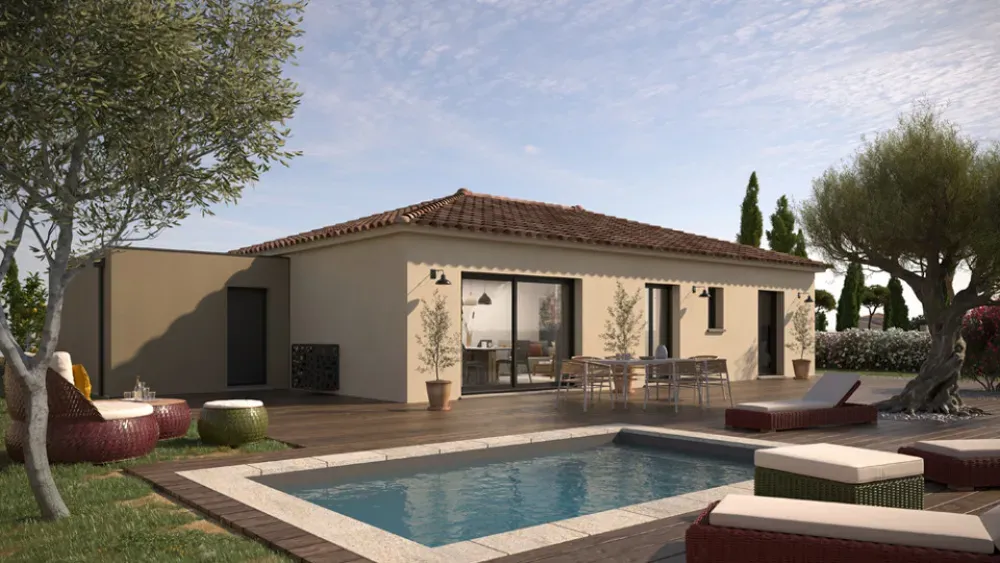 Maison de 4 Pièces avec Jardin à Oranson