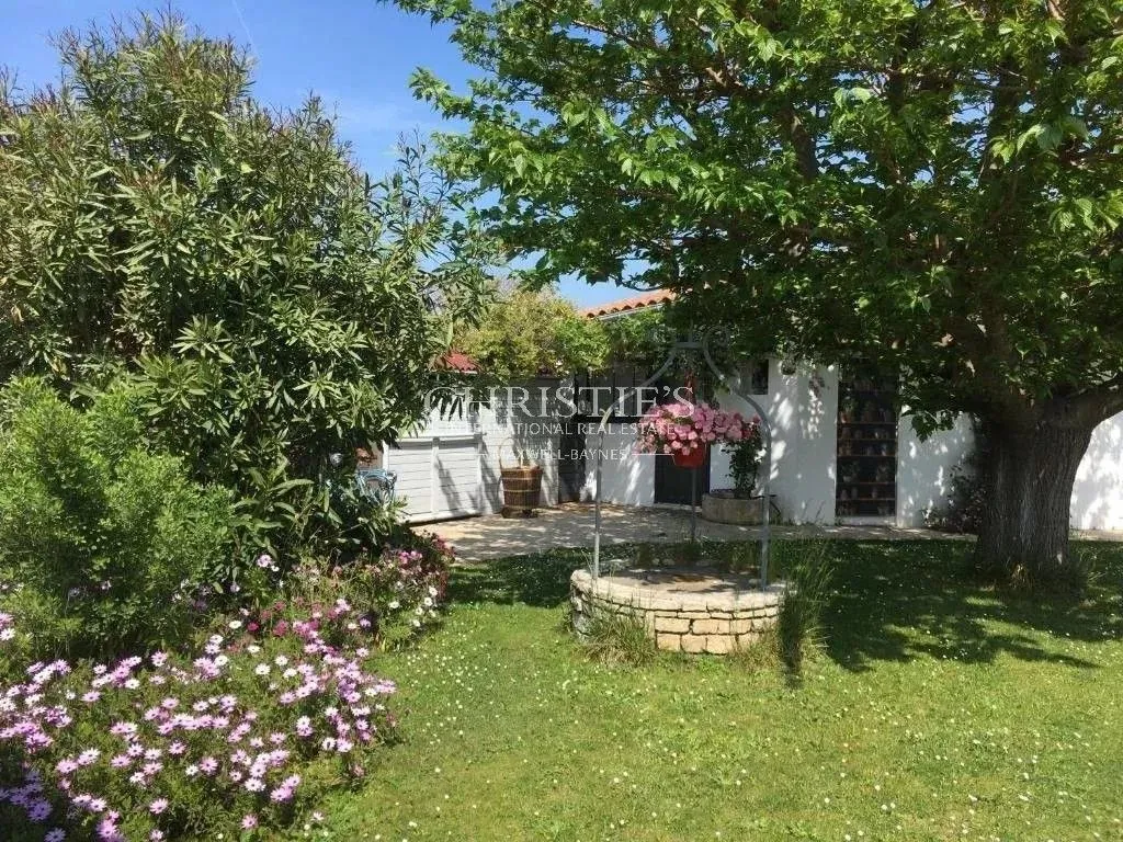Jardin - Villa de Plain-Pied avec Jardin à La Couarde-sur-Mer