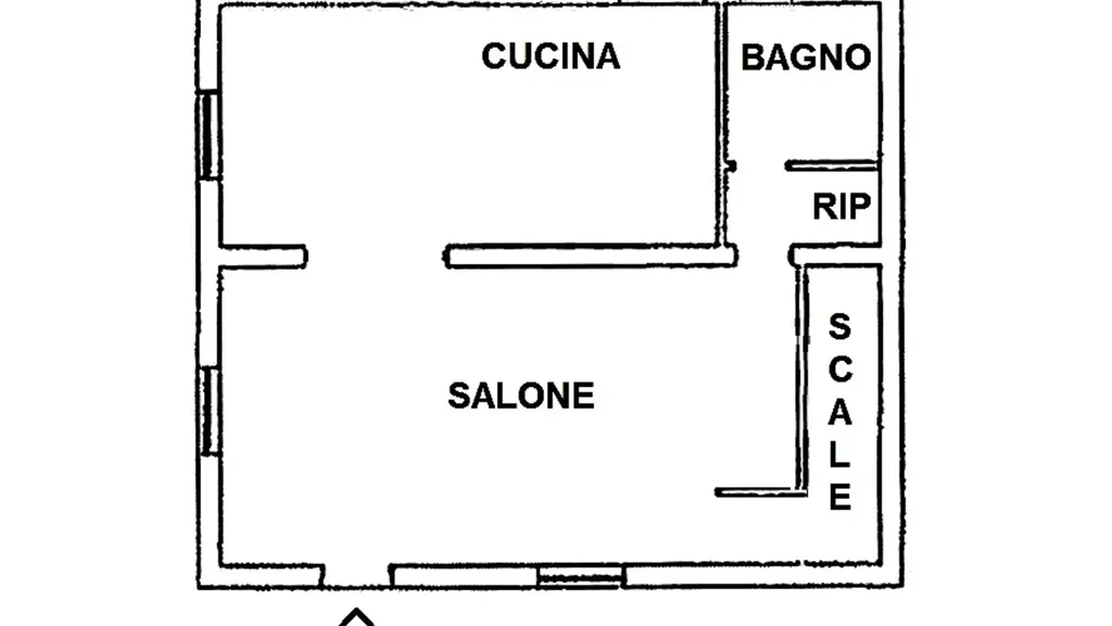 Planimetria - Rustic Villa with Sea View in Cerveteri