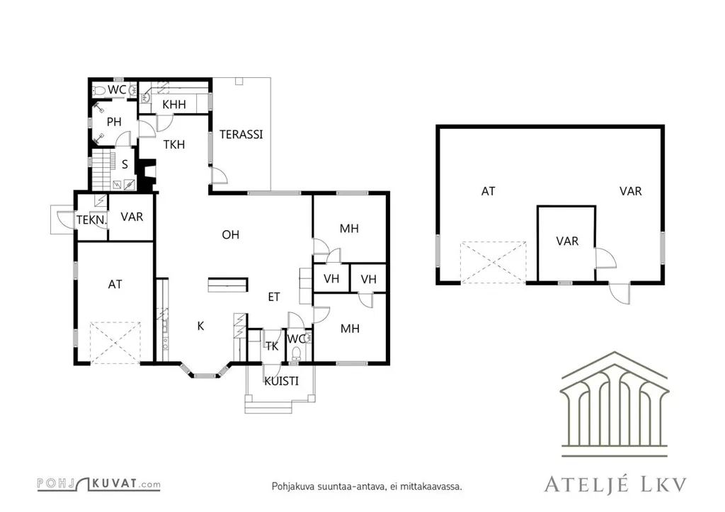 Plan - Detached House with Sauna in Pispala