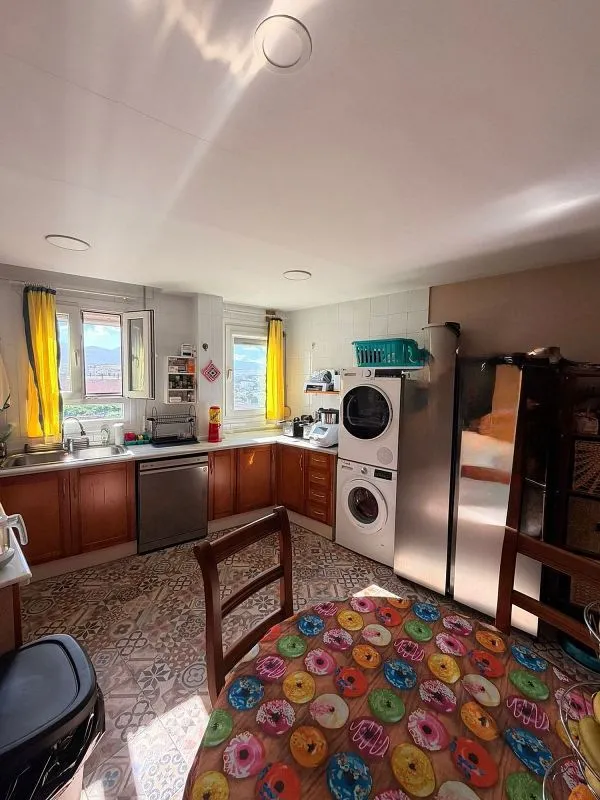 Köök - Apartment with Terrace in Casco Antiguo
