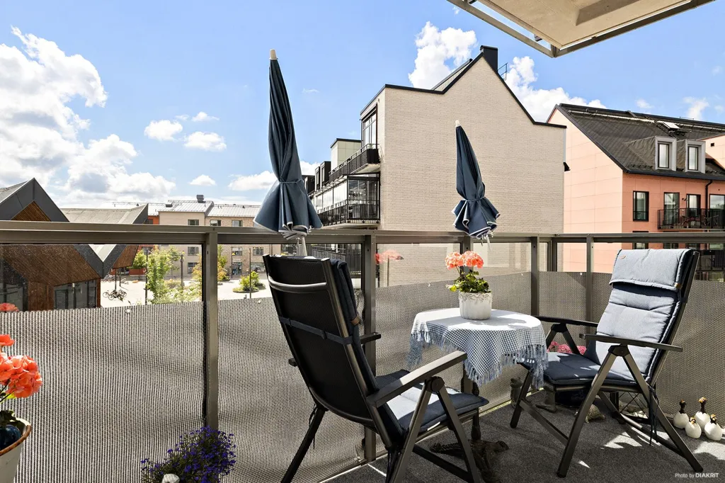 Balcon - Bostadsrätt with Balcony in Sigtuna Stadsängar