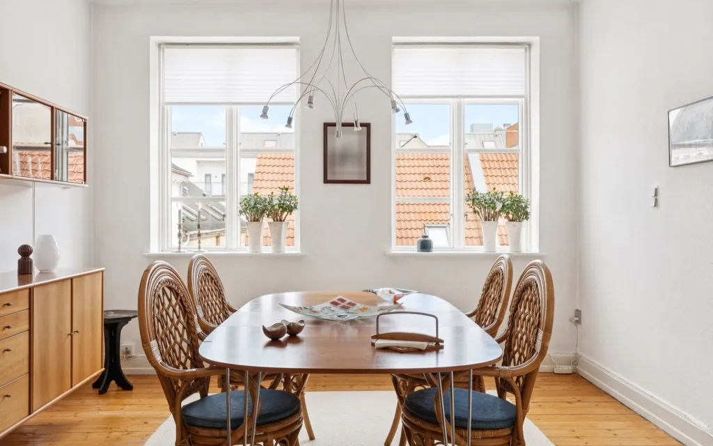 Sala da pranzo - Apartment with Brick Facade in Aalborg