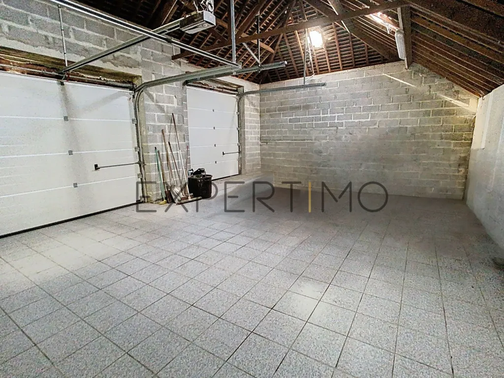 Garage - Renovated Stone House with Workshop in Noyers-Bocage