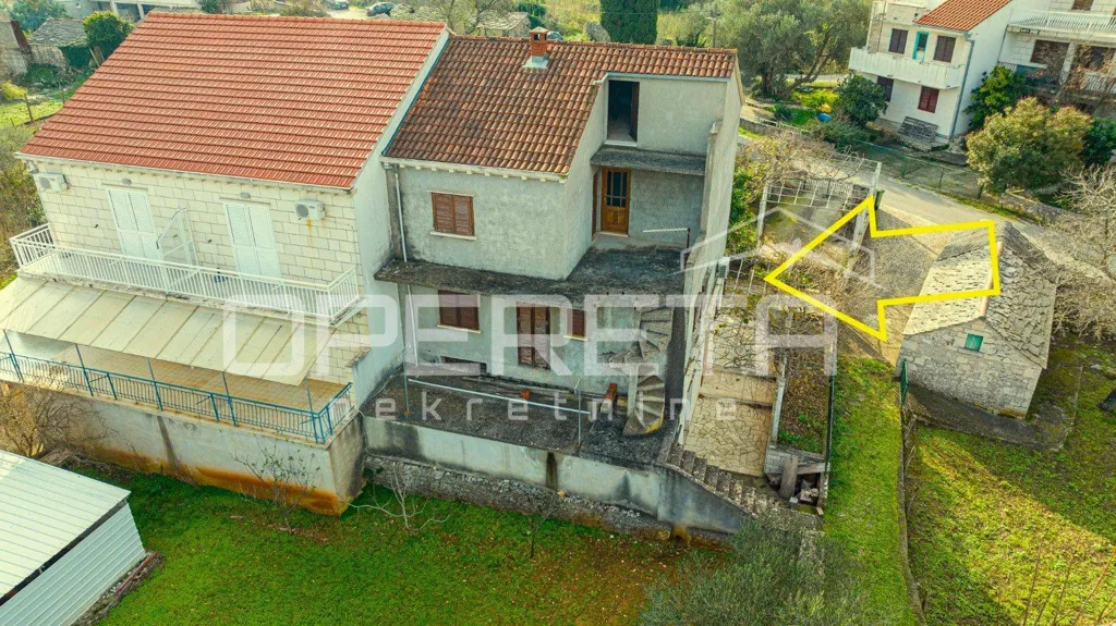 Vista aerea - Multi-Functional House with Sea View in Lumbarda