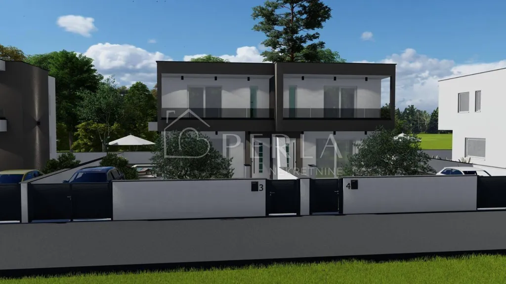 Modern Duplex with Pool near Zadar