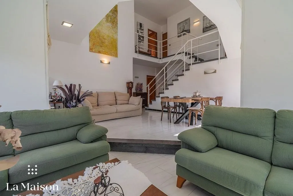 Living Room - Luxury House with Pool in Arenys de Munt