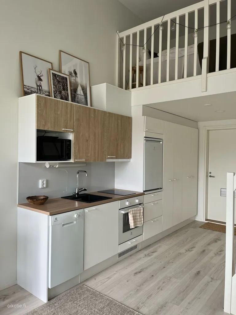 Küche - Modern Flat with Terrace in Lamminrahka, Kangasala