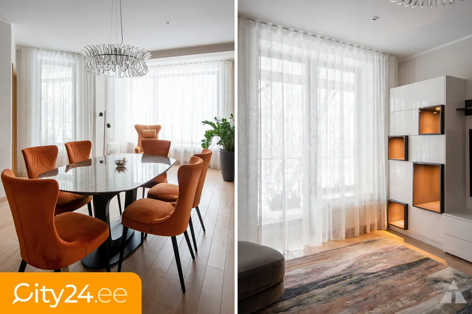 Söögituba - Duplex Penthouse with Terrace in Jugla