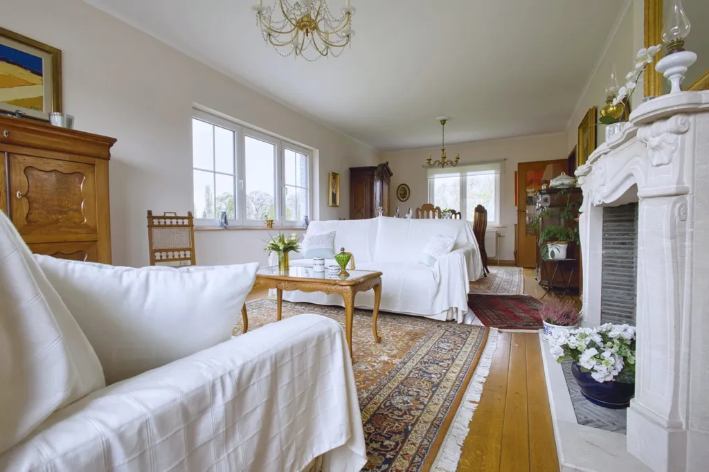 Séjour - Maison 4 Côtés avec Jardin sur 20 Acres près de la Côte
