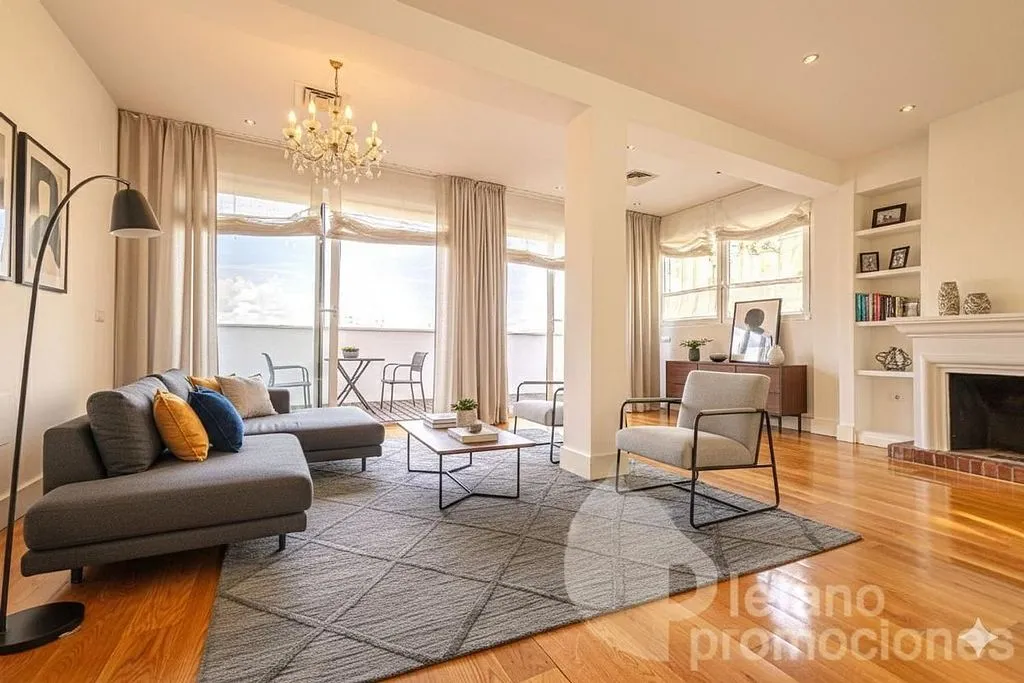 Soggiorno - Duplex Penthouse with Cathedral Views in Málaga