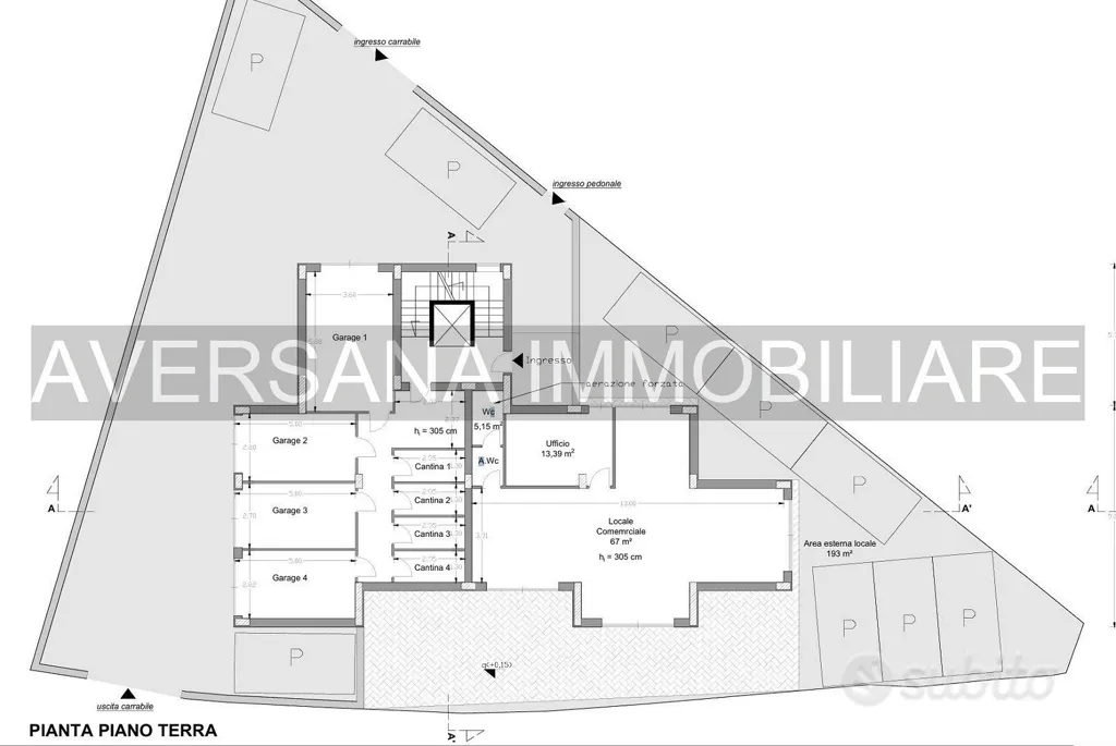 Planimetria - Luxury Apartments with Terraces in Briano