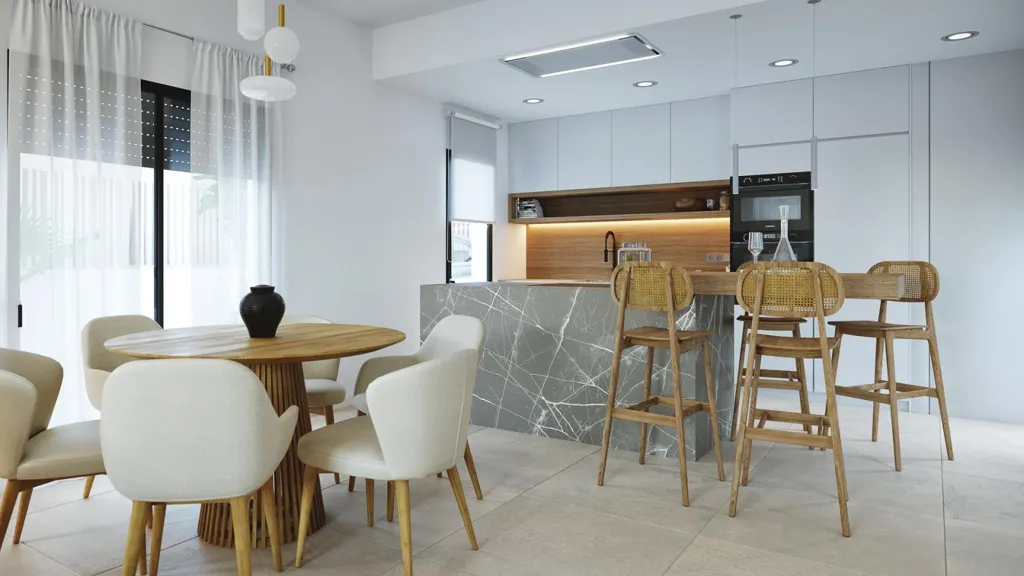 Cuisine - Detached Villa with Pool in Altaona, Murcia
