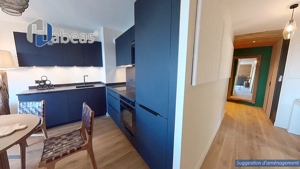 Cucina - Apartment with Balcony and Ski Locker in Alpe d'Huez
