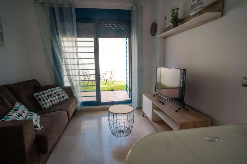 Séjour - 1-Bed Apartment with Pool in Benalmádena