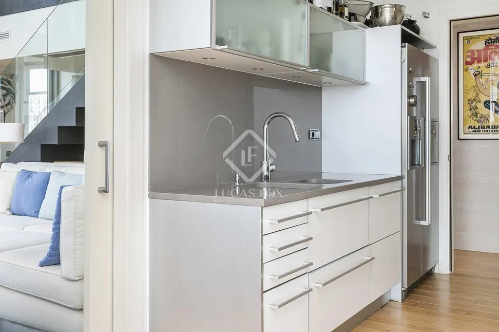 Kitchen - Contemporary Apartment with Sea Views in Diagonal Mar