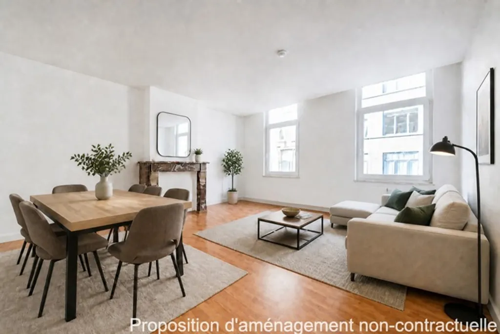 Elutuba - 3-Bedroom Apartment in Anderlecht