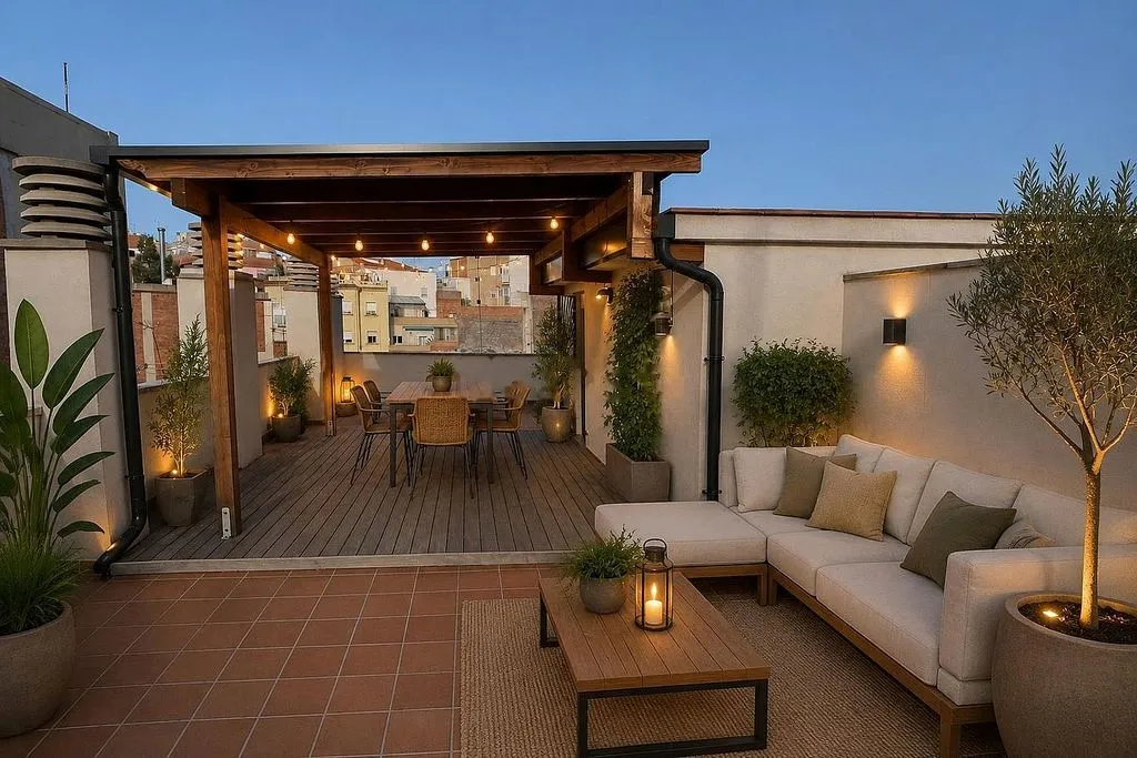 Terrass - Triplex with Large Terrace in Horta-Guinardó