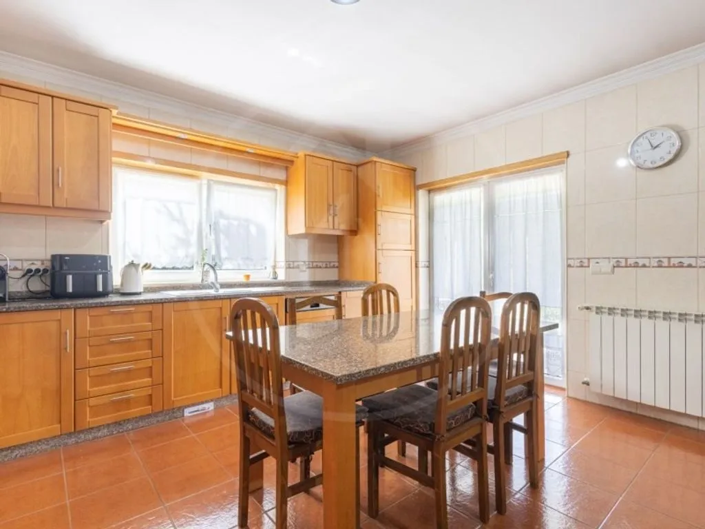 Köök - Luxury Villa with Garden in Adoufe, Vila Real