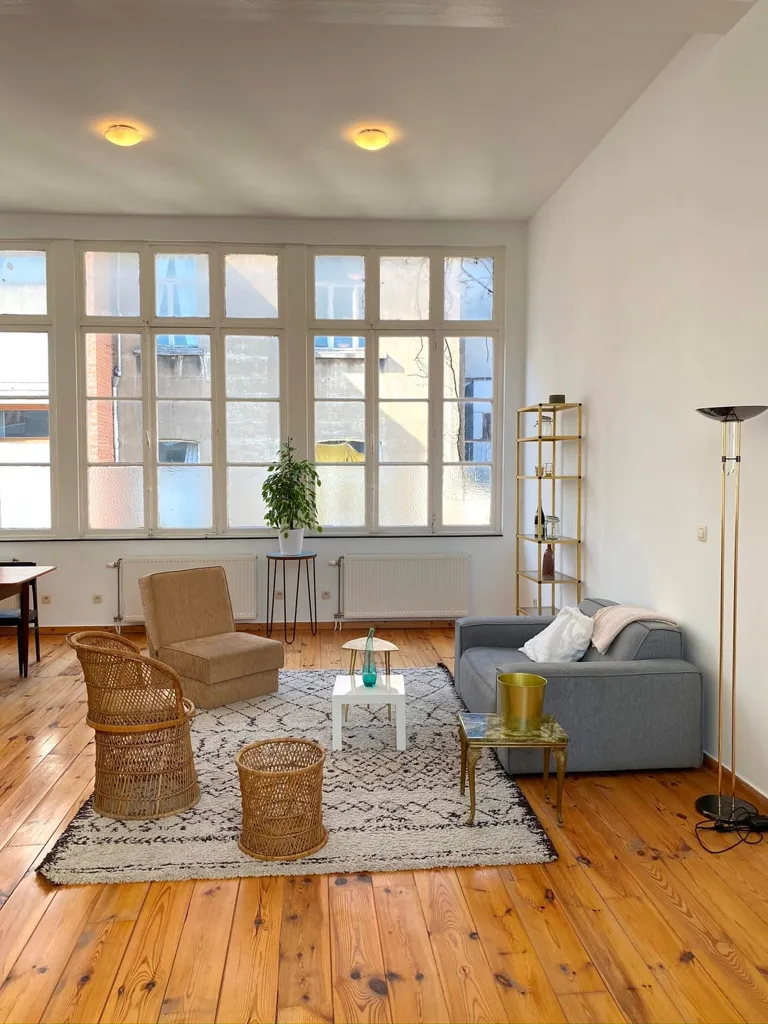 Elutuba - 1BR Loft with Large Windows in Saint-Gilles
