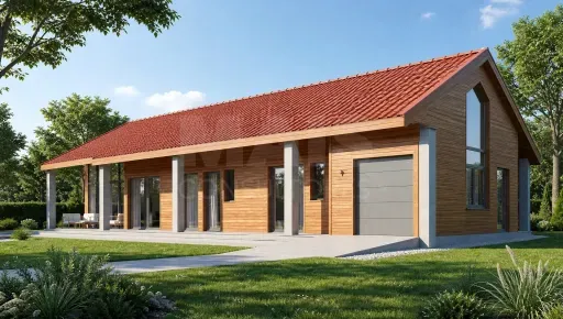 Approved Project for 3-Bedroom House in Caixaria