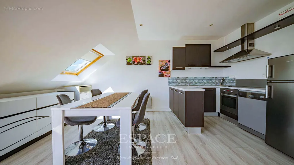 Cuisine - Appartement T3 avec Garage à Concarneau