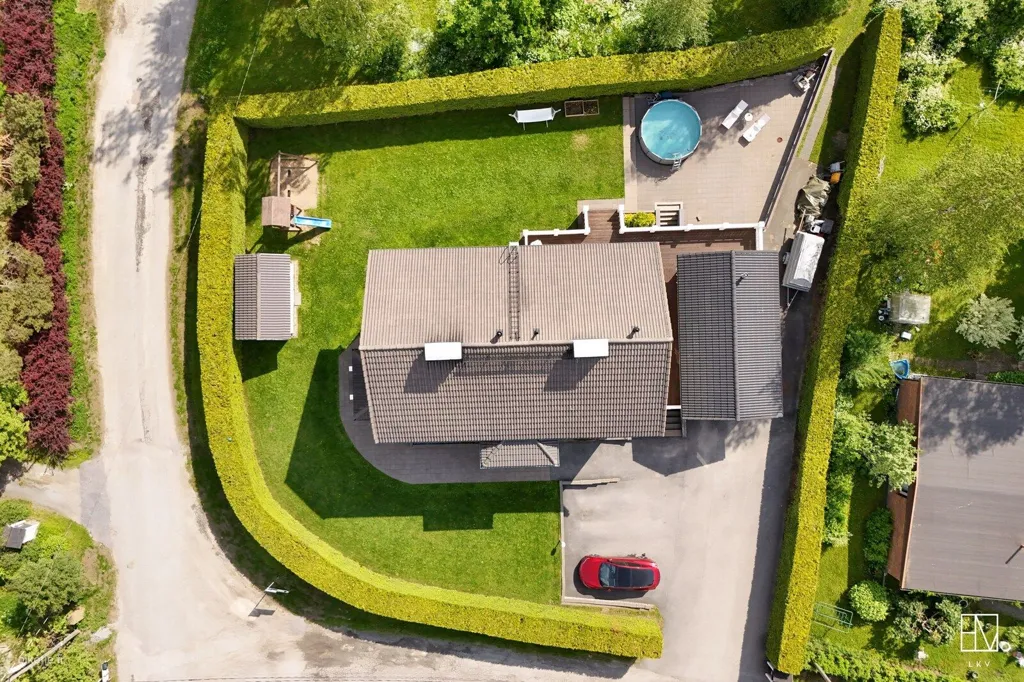 Vue aérienne - Converted Loft with Sauna in Lempäälä
