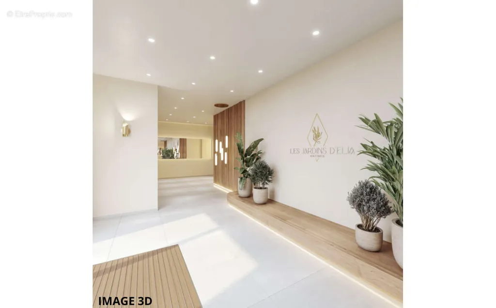 Entrée - Appartement T3 avec Jardin à Antibes