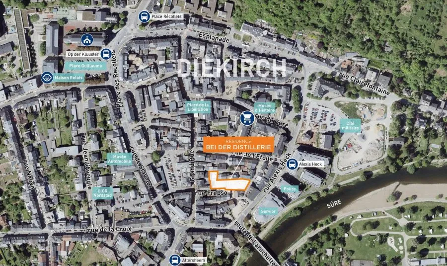Appartement avec Balcon à Diekirch