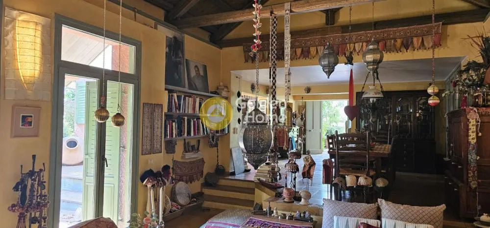 Soggiorno - Charming Villa with Garden in Várkiza