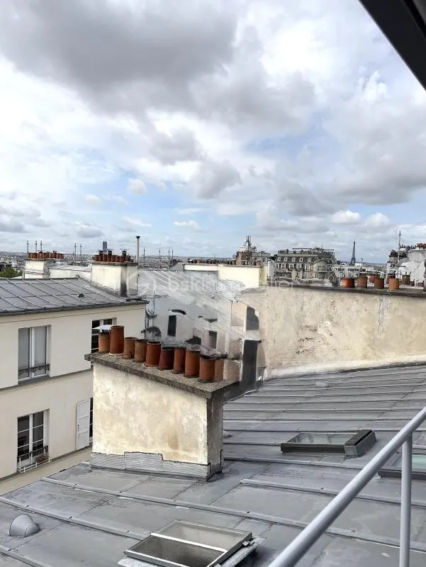 Balcon - Triplex avec Vue sur Paris à Montmartre
